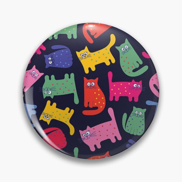 Item preview,  Funny Cute cats colorful designed and sold by TopDesignArt.