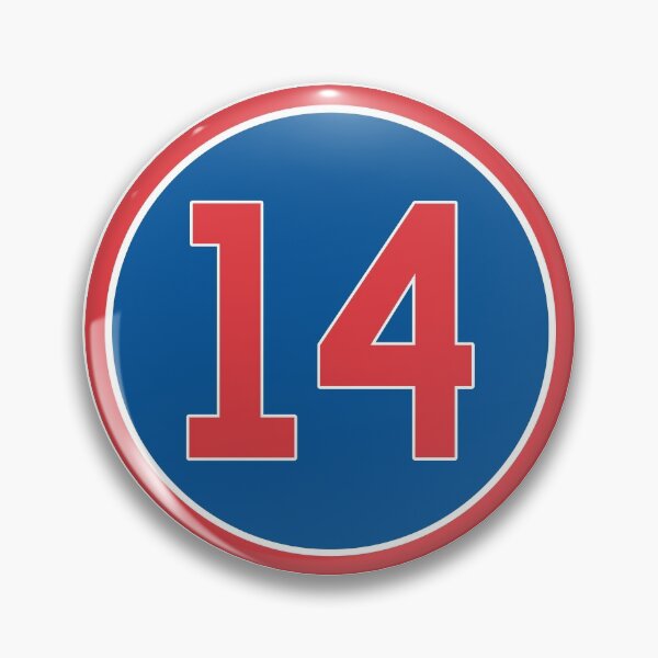 Item preview, Ernie Banks #14 Jersey Number designed and sold by StickBall.