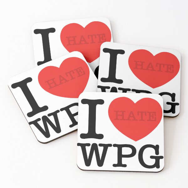 Item preview, I HEART(HATE) WPG designed and sold by wowthatsnotgood.