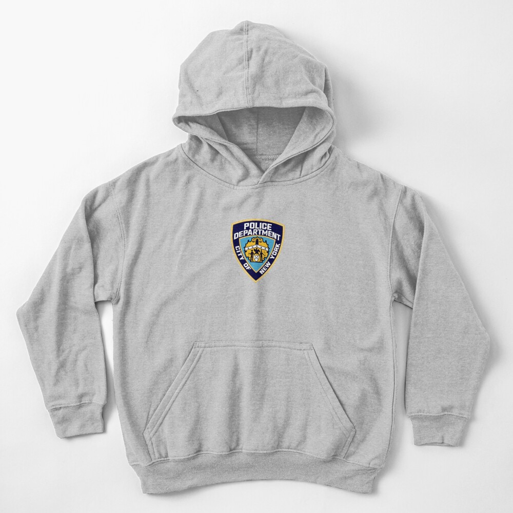 nypd hoodie grey