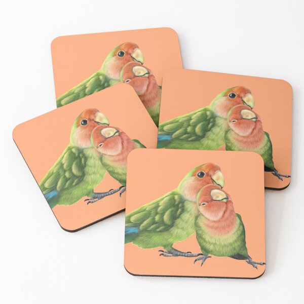 Item preview, Cuddling Love Birds designed and sold by Mehu.