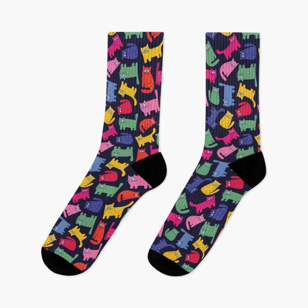 Item preview,  Funny Cute cats colorful designed and sold by TopDesignArt.