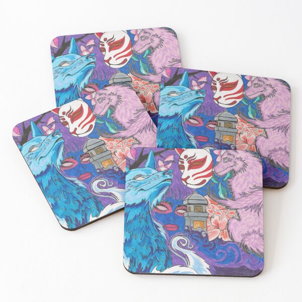 Item preview, Fantasy Foxes Enthralled in Forest designed and sold by QuixoticInk.