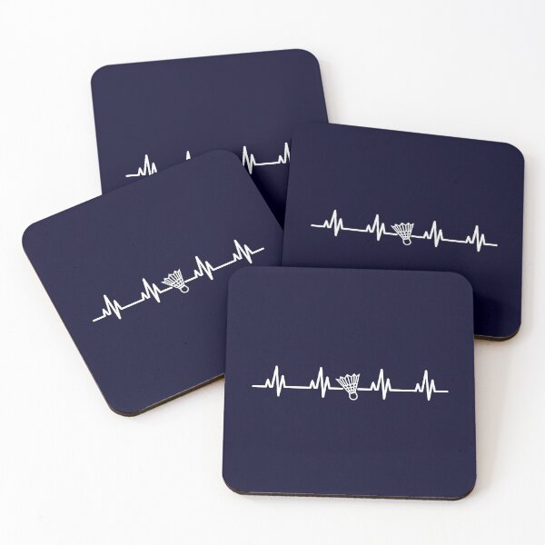 Item preview, Badminton Heartbeat designed and sold by BadmintonStore.