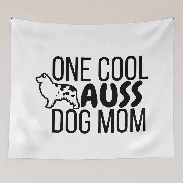 Item preview, One Cool Auss Dog Mom designed and sold by emily-crabtree.