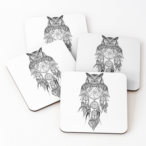 Item preview, Owl Dream Catcher designed and sold by JTS STORE.