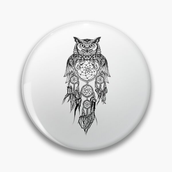 Item preview, Owl Dream Catcher designed and sold by JTS STORE.