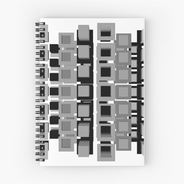 Item preview, Abstract Geometric Black & White 72820 designed and sold by mandalafractal.
