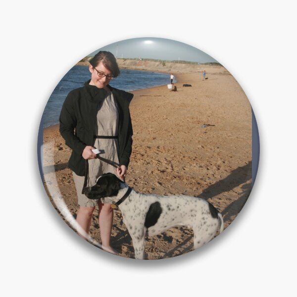 Item preview, Darcy & her English Pointer Oscar designed and sold by Cathie Brooker.