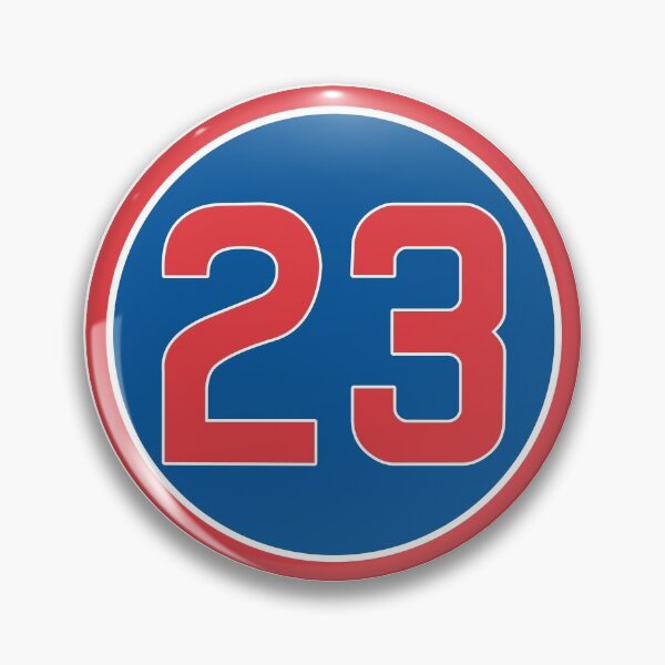 Item preview, Ryne Sandberg #23 Jersey Number designed and sold by StickBall.