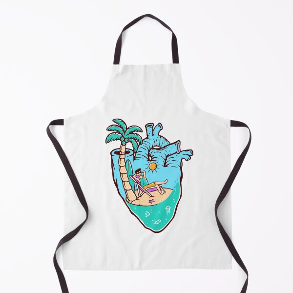 Item preview, Beach in my heart designed and sold by teenlabel.
