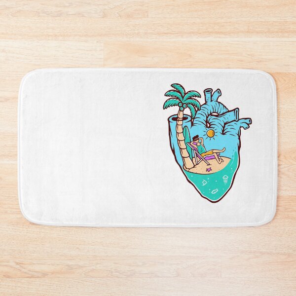 Item preview, Beach in my heart designed and sold by teenlabel.