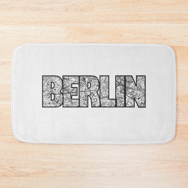 Item preview, Berlin, Germany Street Map designed and sold by thestreetslocal.