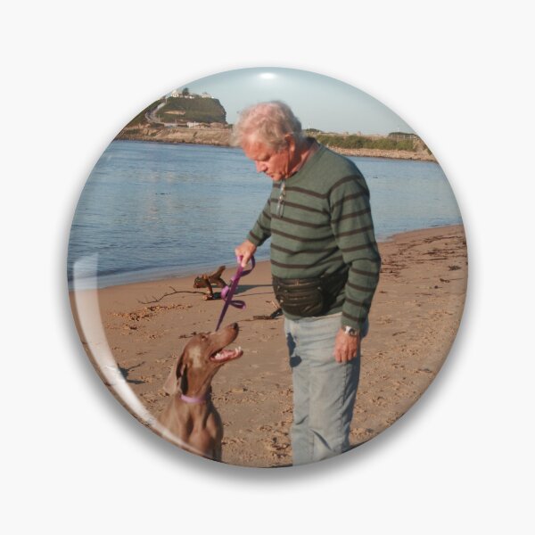 Item preview, 24. Don & his wife's Weimaraner designed and sold by Cathie Brooker.