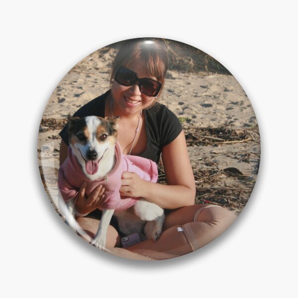 Item preview, 22. Belinda & her Jack Russell Terrior designed and sold by Cathie Brooker.