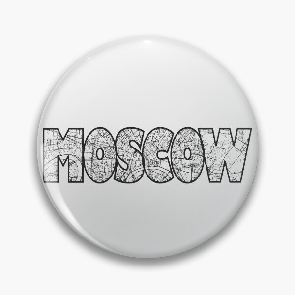 Item preview, Moscow, Russia Street Map designed and sold by thestreetslocal.