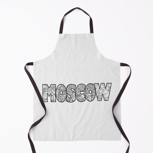 Item preview, Moscow, Russia Street Map designed and sold by thestreetslocal.