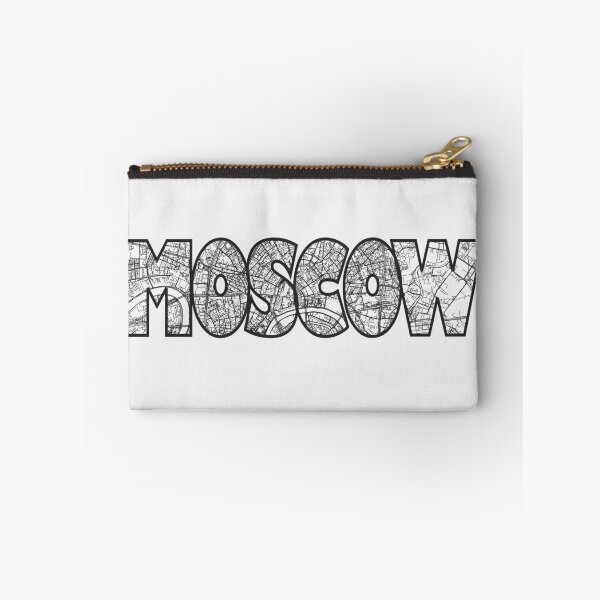 Item preview, Moscow, Russia Street Map designed and sold by thestreetslocal.