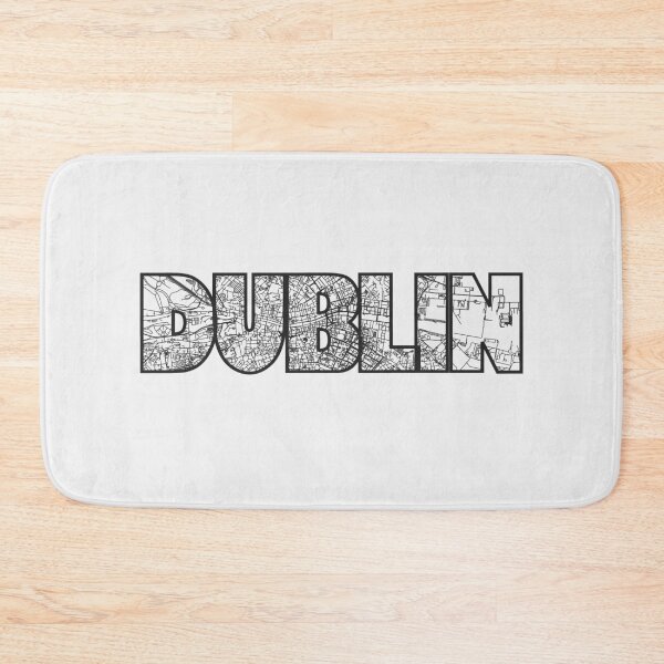 Item preview, Dublin, Ireland Street Map designed and sold by thestreetslocal.