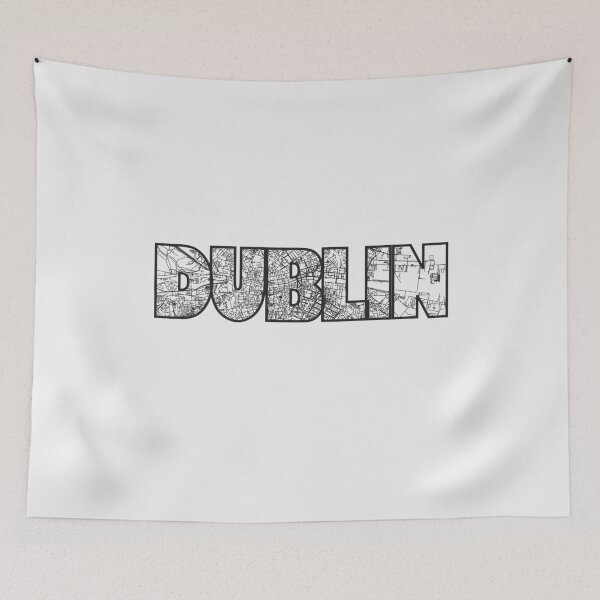 Item preview, Dublin, Ireland Street Map designed and sold by thestreetslocal.