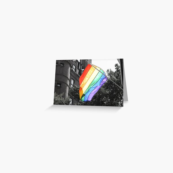 Rainbow Flag Greeting Card