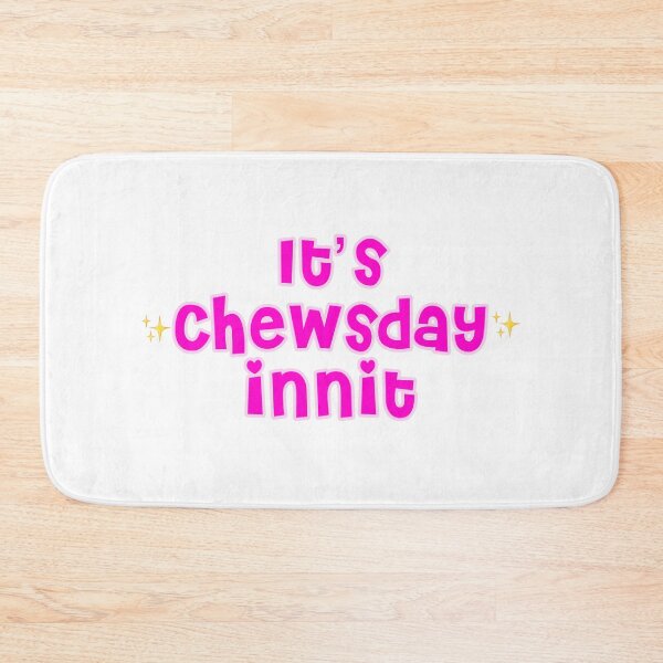 Item preview, It’s Chewsday Innit- British Design  designed and sold by floweryhaven.