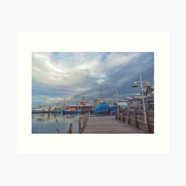 Item preview, Fisherman's Wharf Fremantle  designed and sold by Melinda  Ison - Poor.