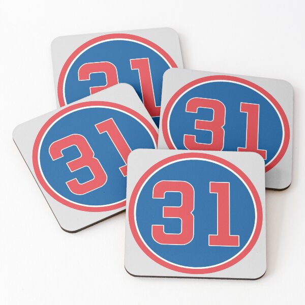 Item preview, Greg Maddux #31 / Fergie Jenkins #31 Jersey Number designed and sold by StickBall.