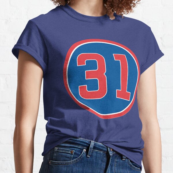 Greg Maddux 31 Fergie Jenkins 31 Jersey Number Sticker Essential T-Shirt  for Sale by francisayd