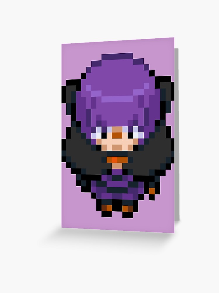 Shauntal Overworld Sprite" Greeting Card for Sale by fourfourfour | Redbubble Shauntal Overworld Sprite" Greeting Card for Sale by fourfourfour | Redbubble