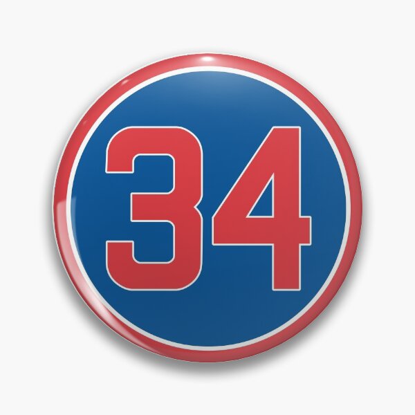 Item preview, Jon Lester #34 / Kerry Wood #34 Jersey Number designed and sold by StickBall.