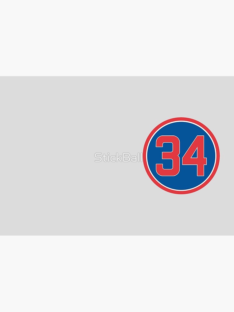 Jon Lester selects No. 34