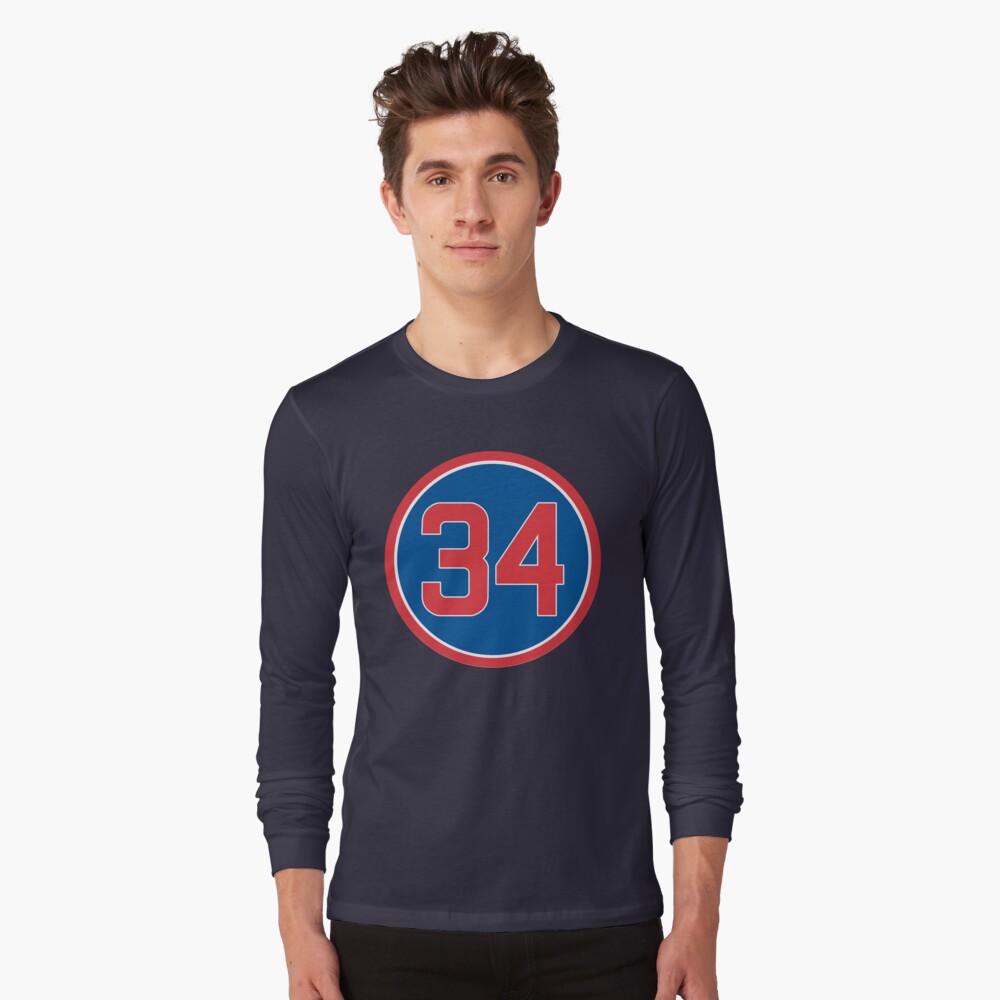 Jon Lester #34 / Kerry Wood #34 Jersey Number Essential T-Shirt for Sale  by StickBall