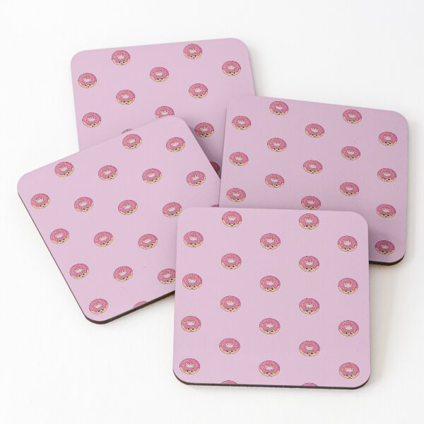 Aperçu de l'œuvre Cute Sweet Pink Donut Cartoon créée et vendue par LEFDDesigns.