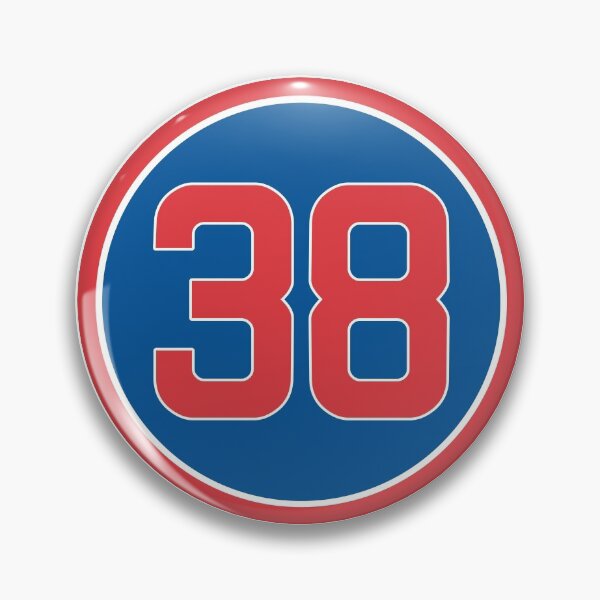 Item preview, Carlos Zambrano #38 Jersey Number designed and sold by StickBall.