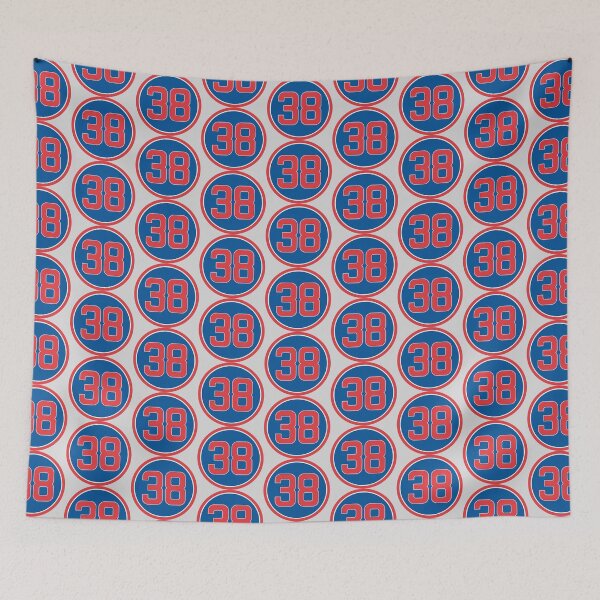 Item preview, Carlos Zambrano #38 Jersey Number designed and sold by StickBall.
