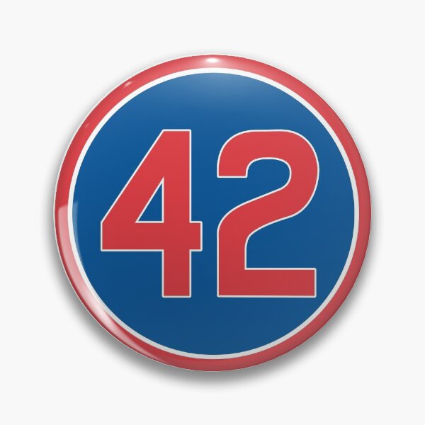 Item preview, Bruce Sutter #42 Jersey Number designed and sold by StickBall.