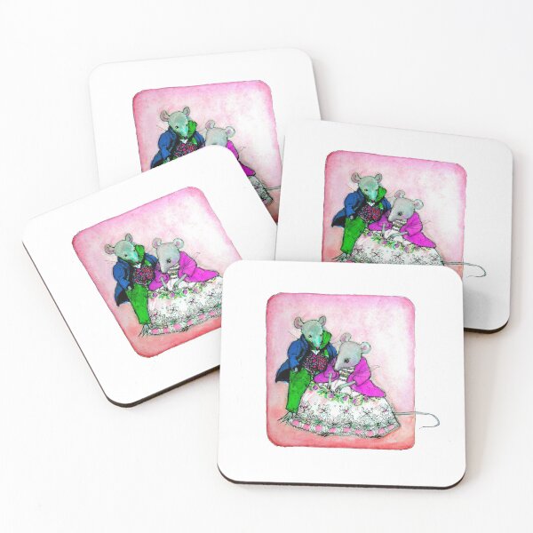 Item preview, Mr & Mrs Mouse designed and sold by Roz McQuillan Fine Art & Photography.
