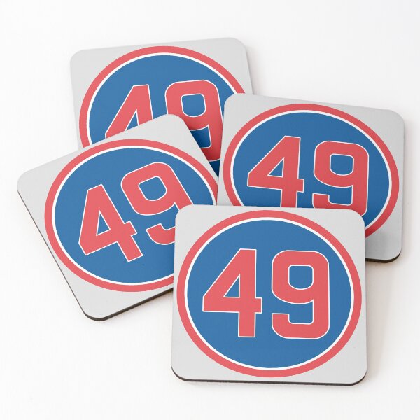 Item preview, Jake Arrieta #49 Jersey Number designed and sold by StickBall.