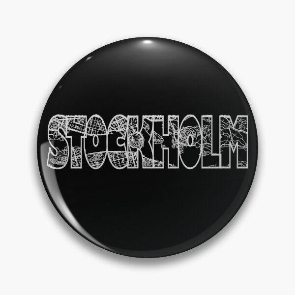 Item preview, Stockholm, Sweden Street Map designed and sold by thestreetslocal.