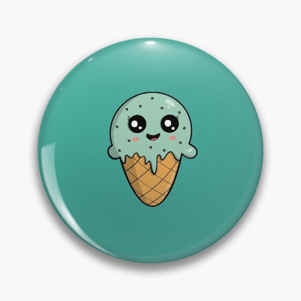 Artikelvorschau, Cute Kawaii Ice Cream Cartoon entworfen und verkauft von LEFDDesigns.