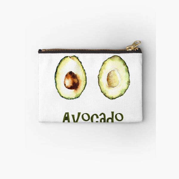 Item preview, Sliced in half avocado watercolor illustration designed and sold by Zavyalova-art.