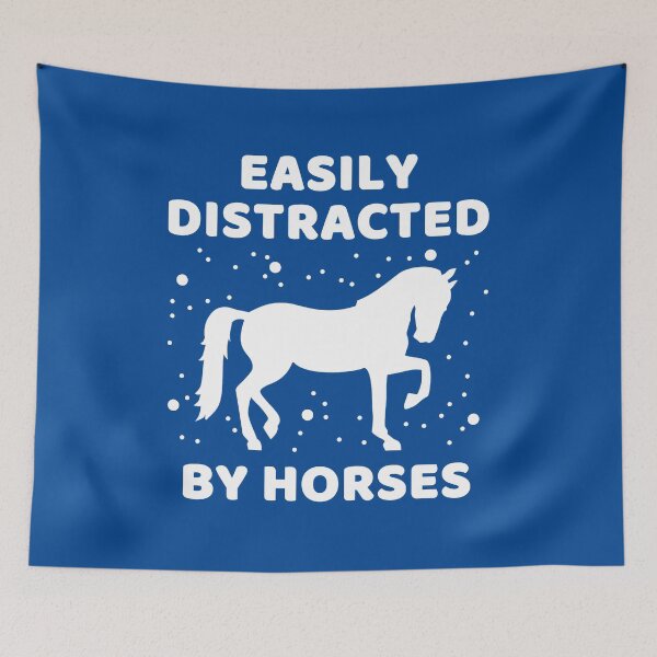 Item preview, Easily Distracted By Horses - Horses Lovers Best Gift #5 designed and sold by SalahBlt.