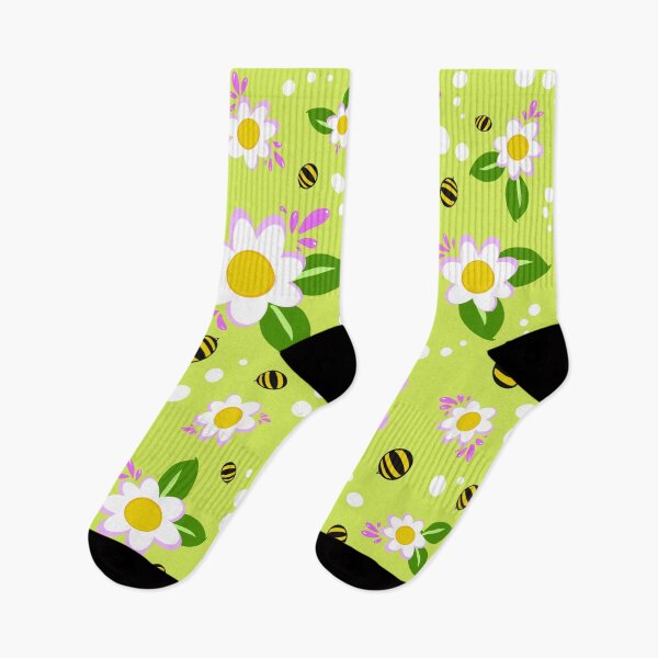 Item preview, Flowers and bees designed and sold by lovingkakeart.