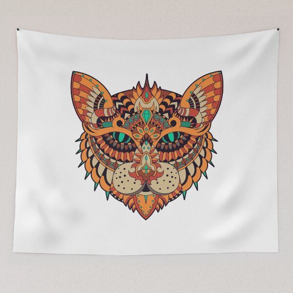 Item preview, Cat Mandala  designed and sold by JTS STORE.