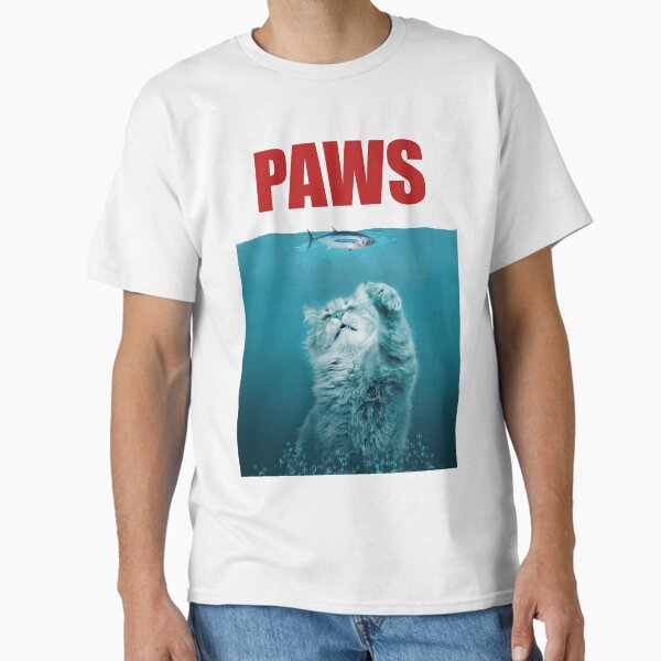 Item preview, PAWS Cat and Tuna Parodia - En blanco designed and sold by DzineMon.