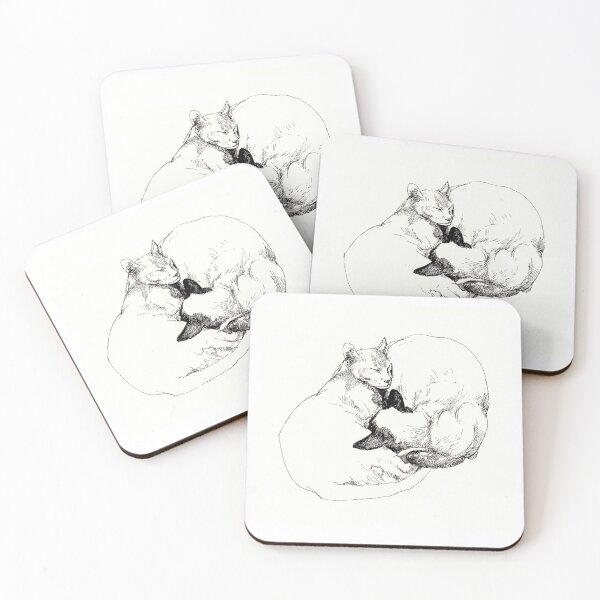 Item preview, Chinky and Chang ~ yin and yang designed and sold by Roz McQuillan Fine Art & Photography.