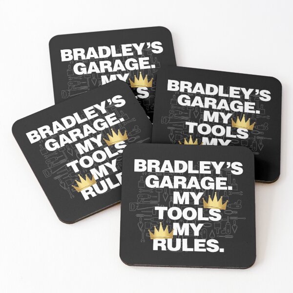 Item preview, Bradley Garage My Tools, My Rules designed and sold by HelloFromAja.