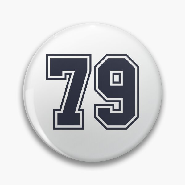 Item preview, 79 Sports Number Seventy-Nine designed and sold by HelloFromAja.