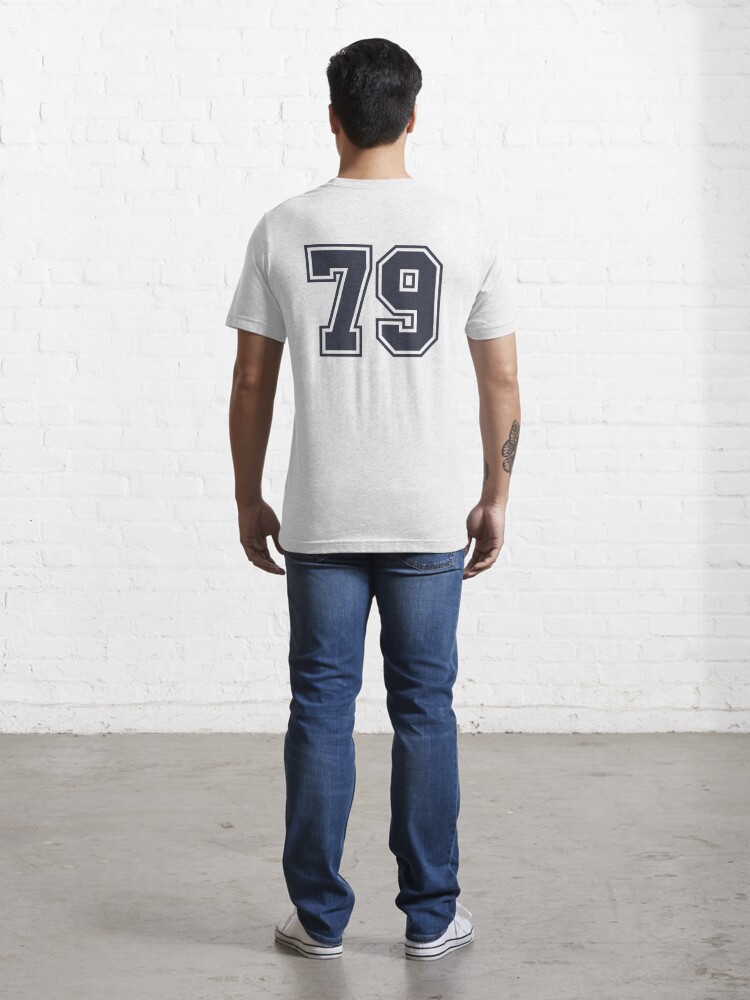 Seventy-Nine Purple Jersey Number Sports 79 | Essential T-Shirt